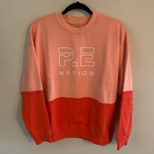 P.E Nation Color Block Crew